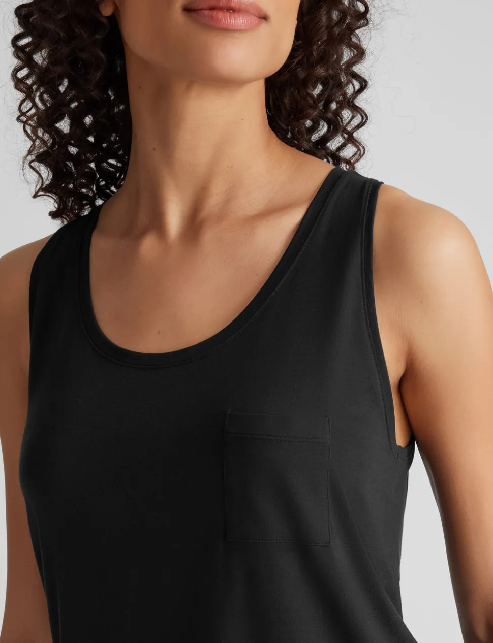 Women's Second Skin Sleep Pocket Tank