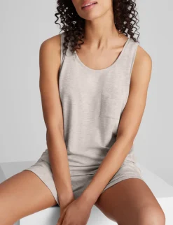 Women's Second Skin Sleep Pocket Tank