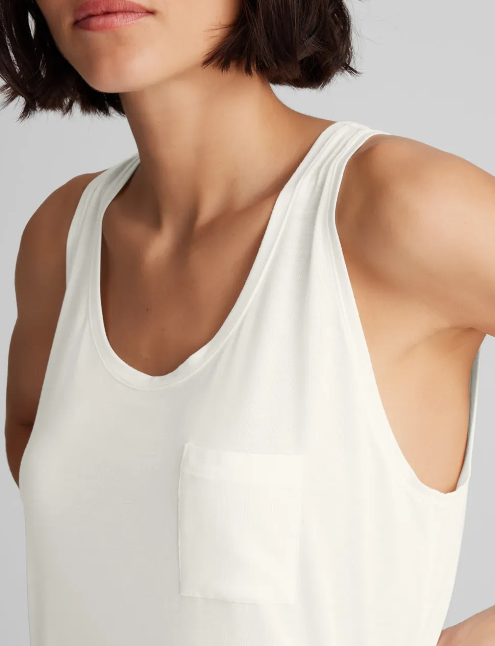 Women's Second Skin Sleep Pocket Tank