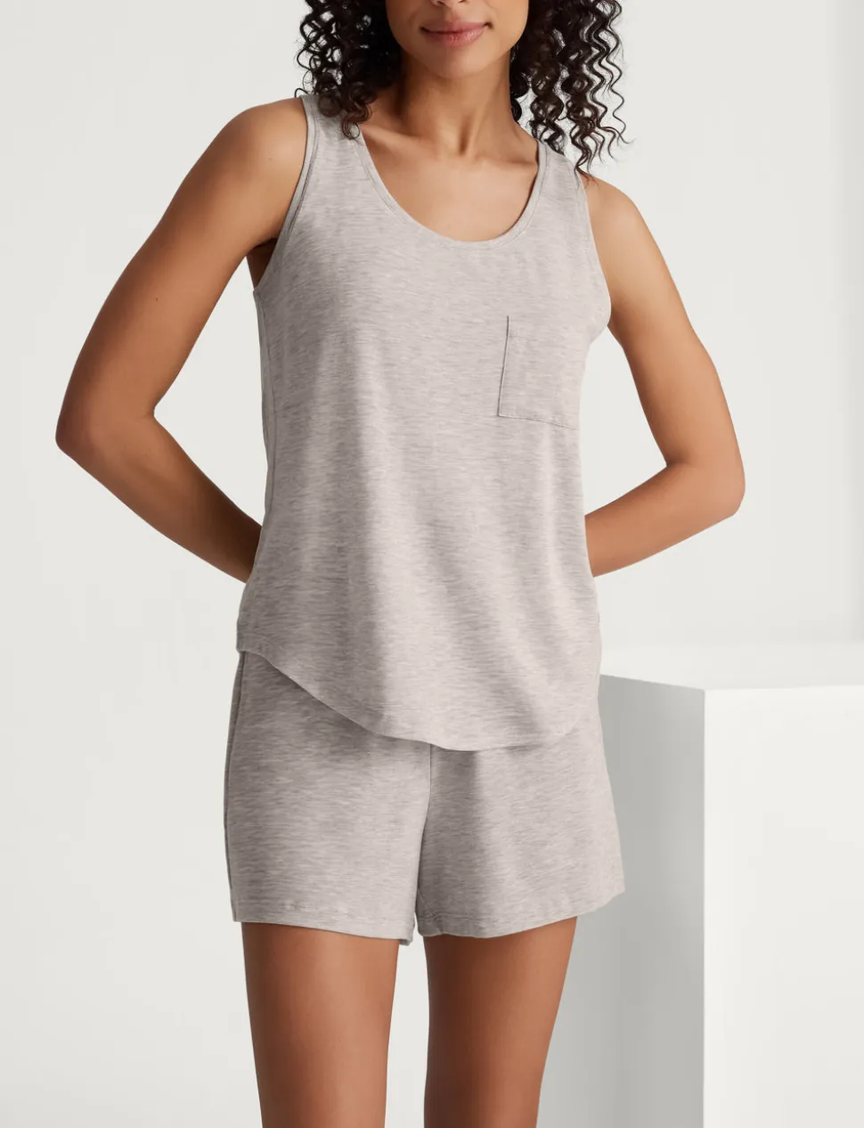 Women's Second Skin Sleep Pocket Tank