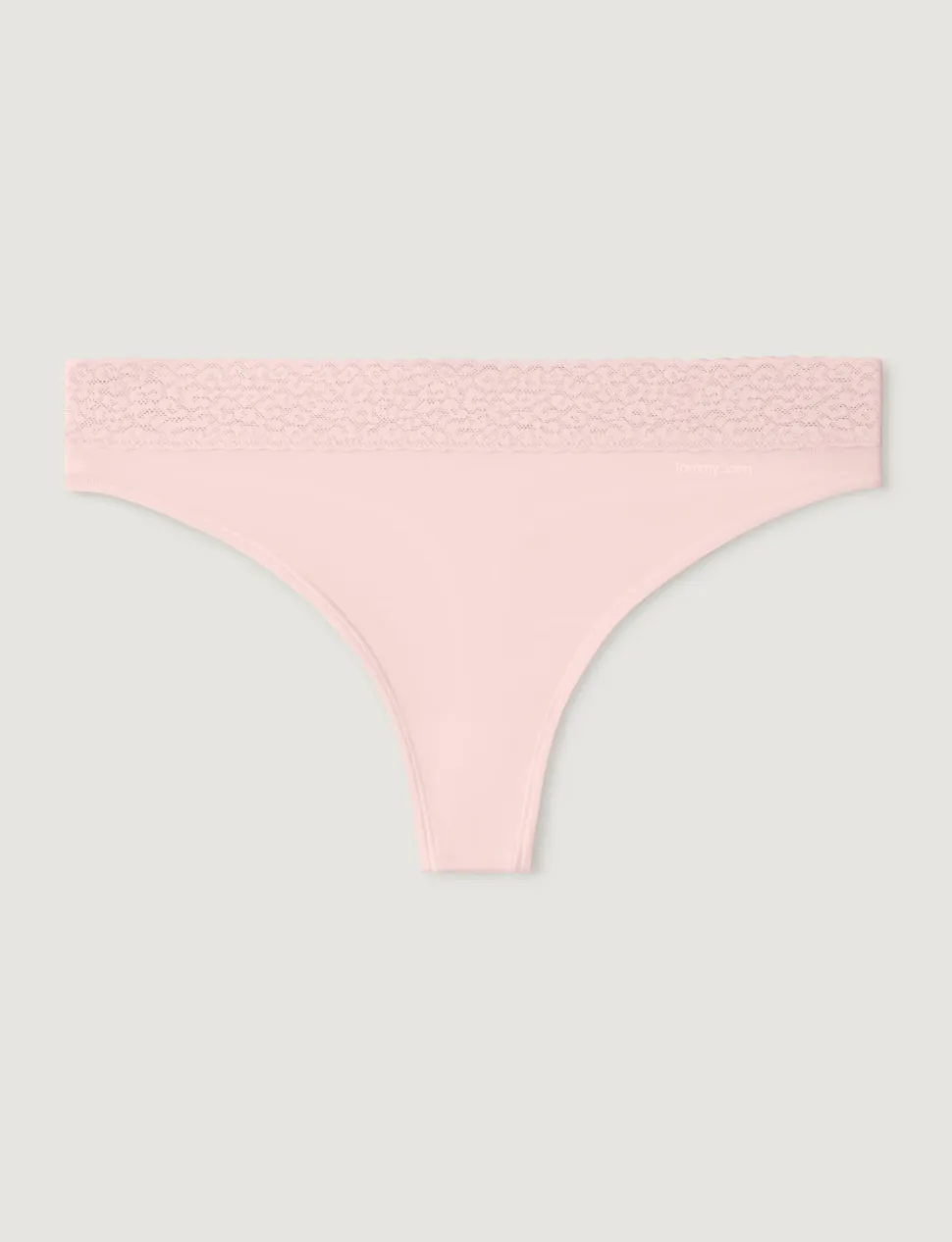 Women's Second Skin Thong, Lace Waist