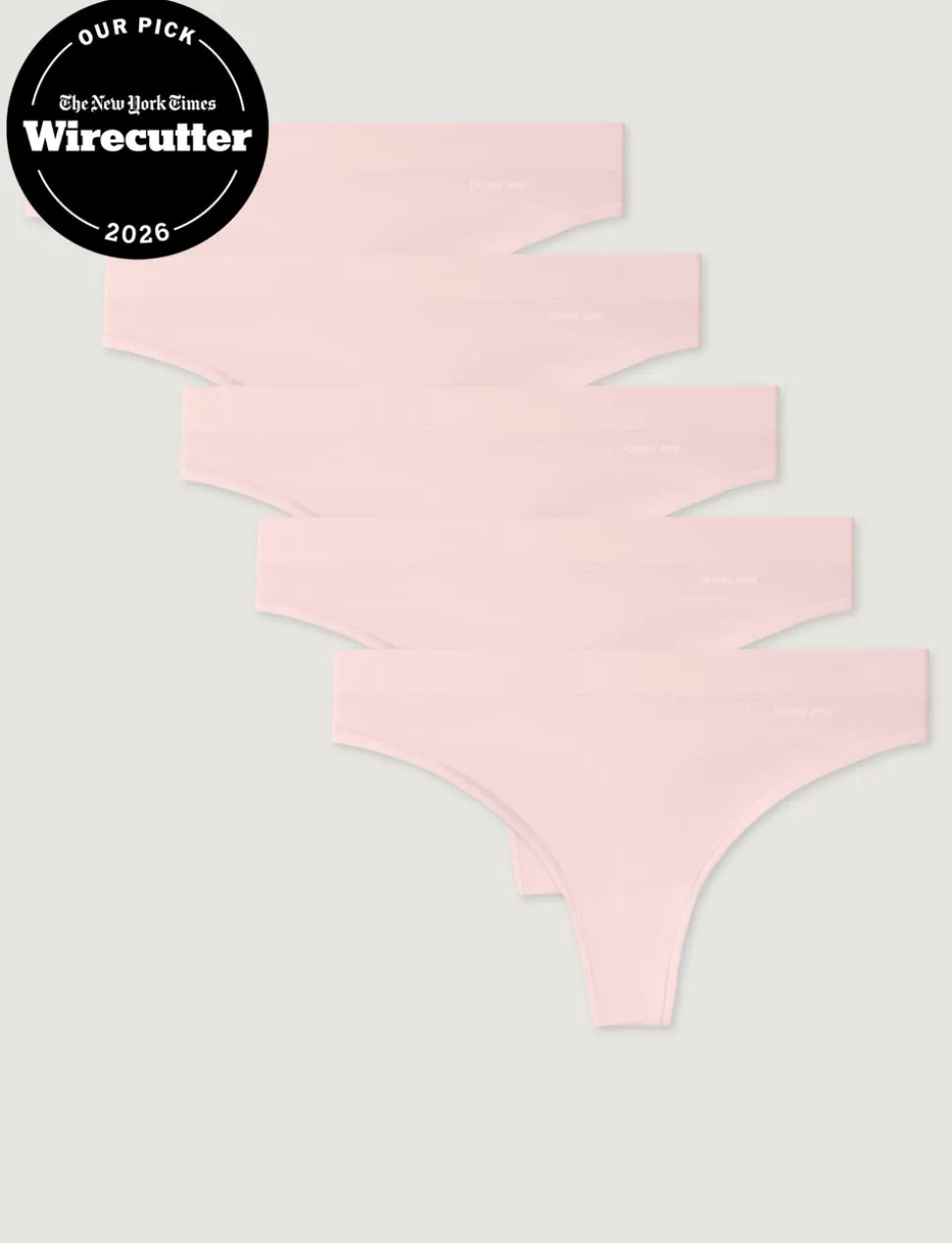 Women's Second Skin Thong (3-Pack)