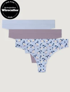 Women's Second Skin Thong (3-Pack)