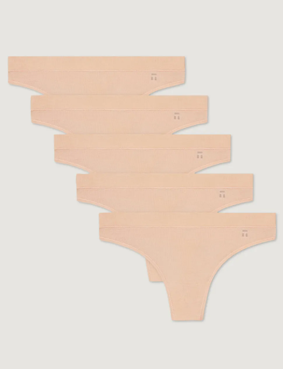 Women's Second Skin Thong (3-Pack)