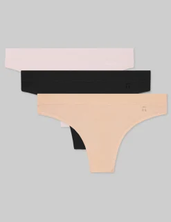 Women's Second Skin Thong (3-Pack)