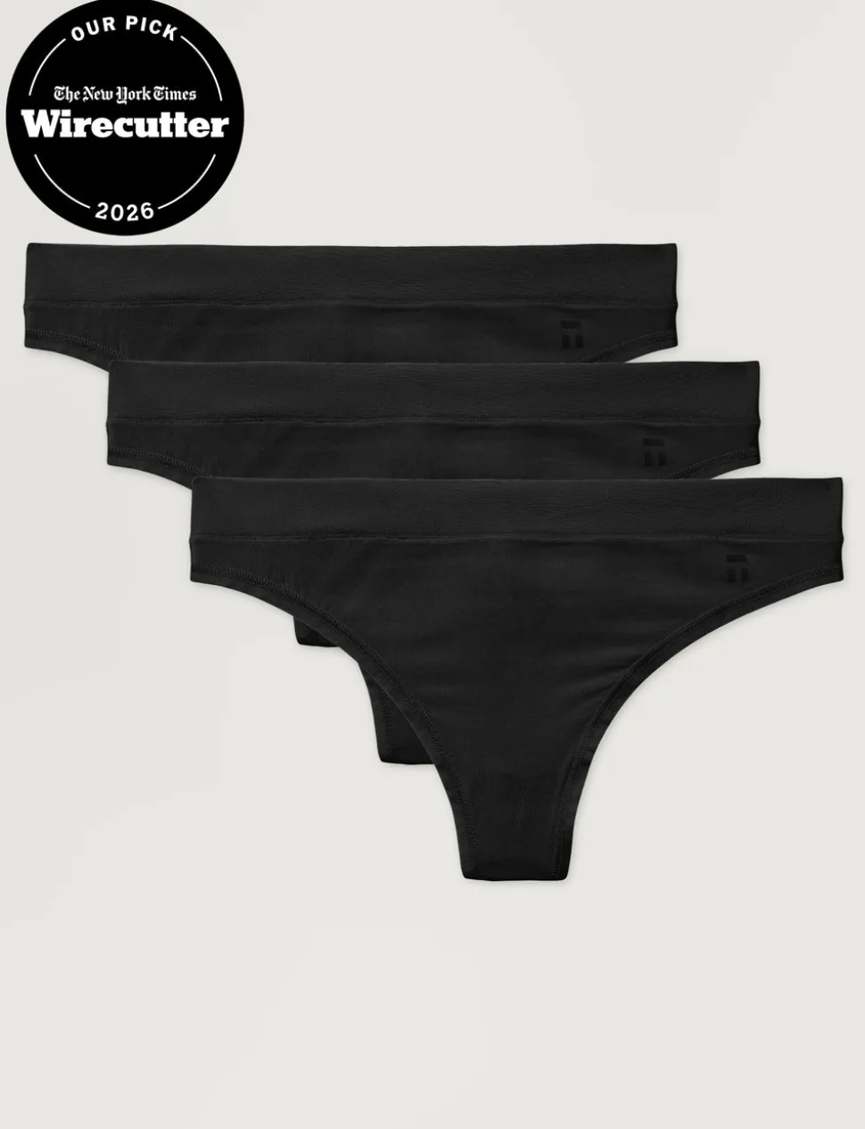 Women's Second Skin Thong (3-Pack)