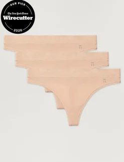 Women's Second Skin Thong (3-Pack)