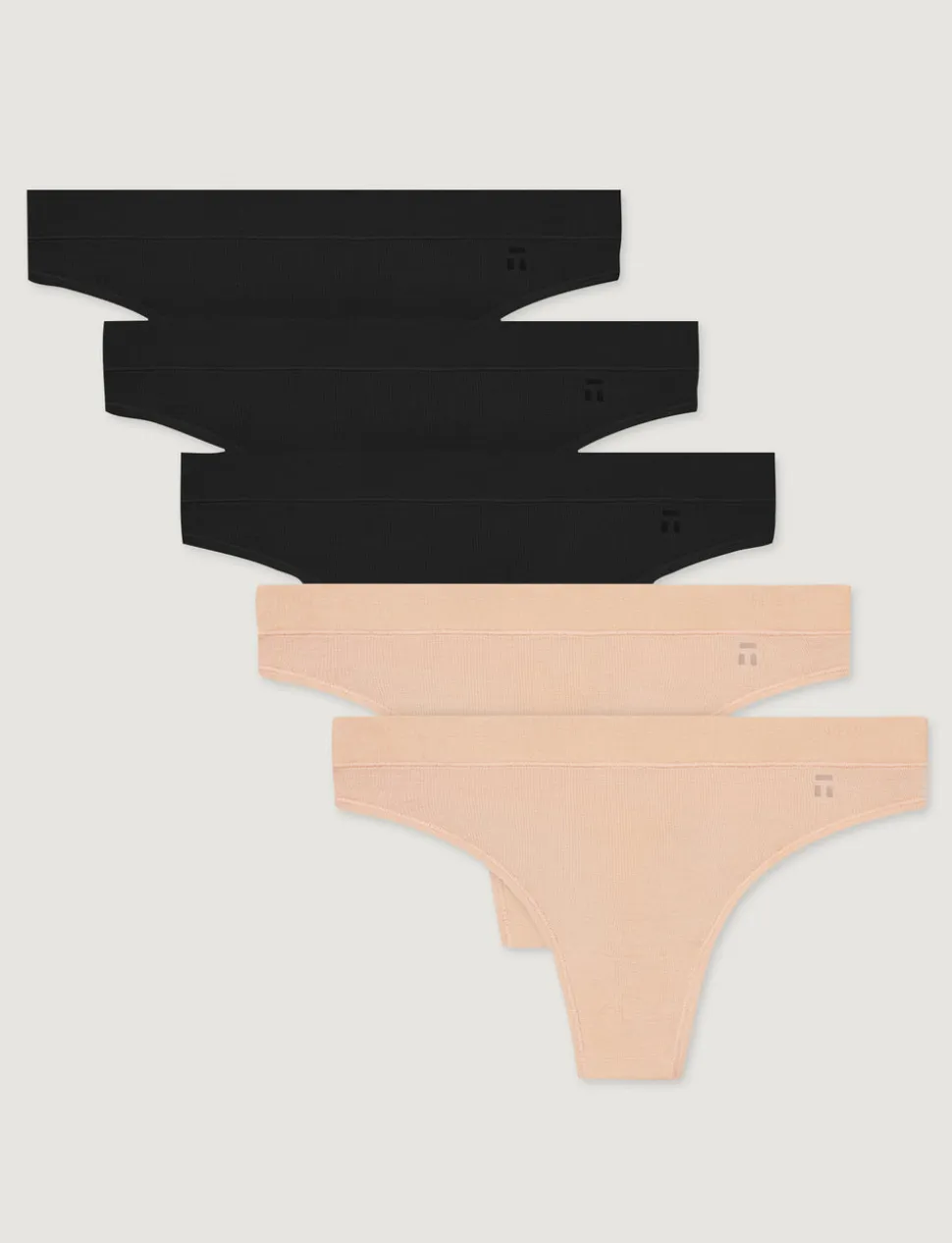 Women's Second Skin Thong (3-Pack)