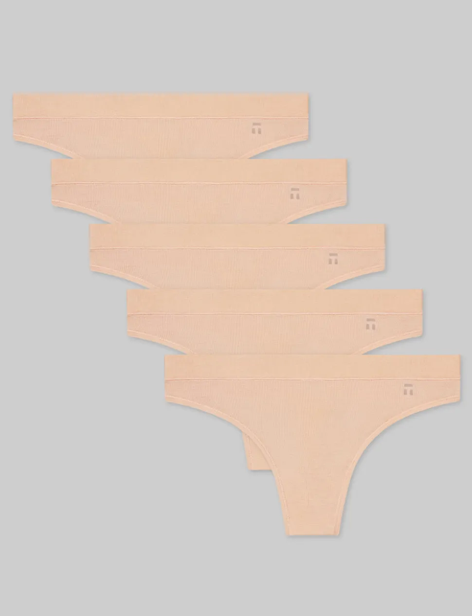 Women's Second Skin Thong (3-Pack)