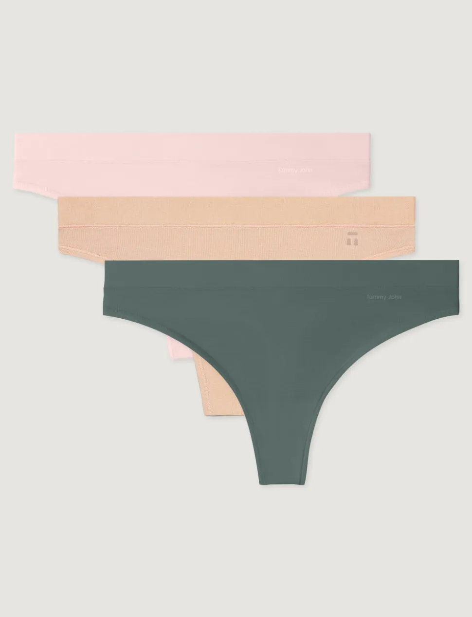 Women's Second Skin Thong (3-Pack)