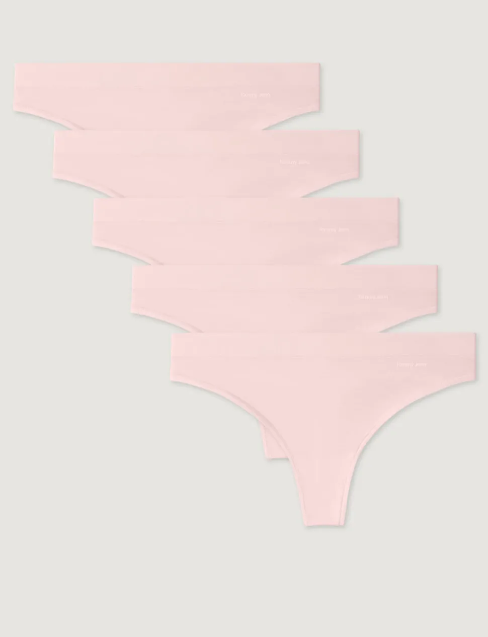 Women's Second Skin Thong (5-Pack)