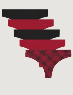 Women's Second Skin Thong (5-Pack)