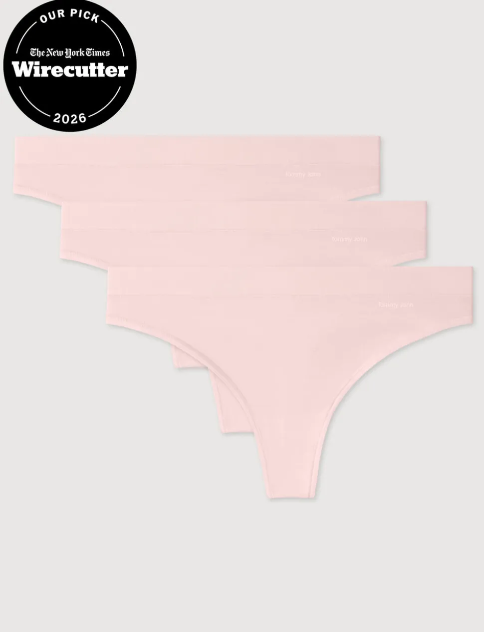 Women's Second Skin Thong (5-Pack)