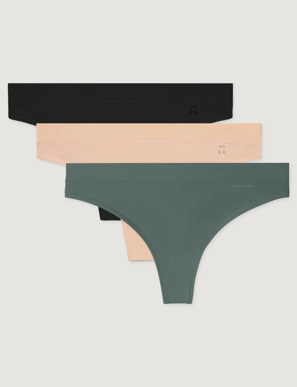 Women's Second Skin Thong (5-Pack)