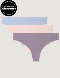 Women's Second Skin Thong (5-Pack)